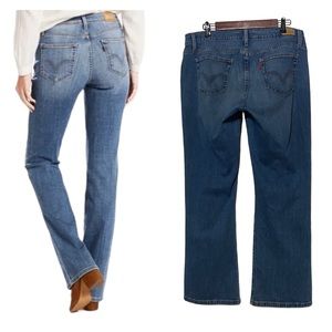 Levi’s 529 Curvy Bootcut Jeans Blue